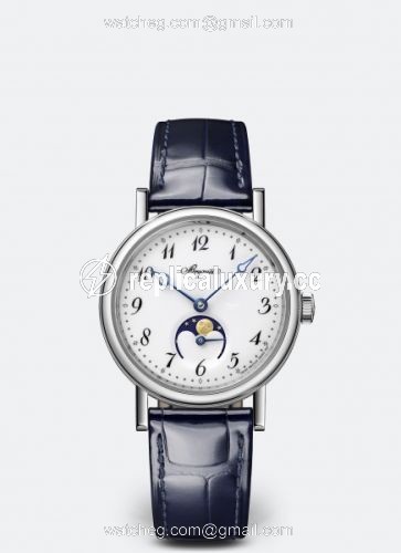 Breguet Classique Dame 9087 White Gold / White 9087BB/29/964