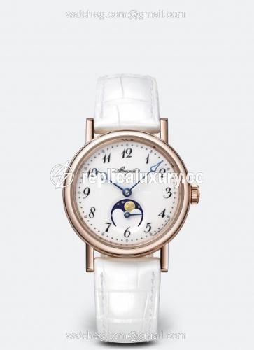 Breguet Classique Dame 9087 Rose Gold / White 9087BR/29/964