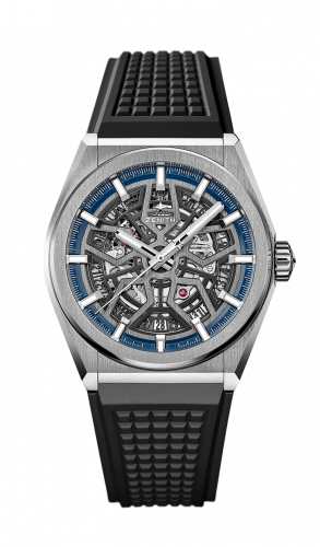 Zenith Defy Classic Titanium / Skeleton / Rubber 95.9000.670/78.R782