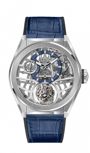 Zenith Defy Zero G Titanium / Skeleton / Alligator 95.9000.8812/78.R584