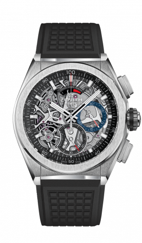 Zenith Defy El Primero 21 Titanium / Skeleton / Rubber 95.9000.9004/78.R782