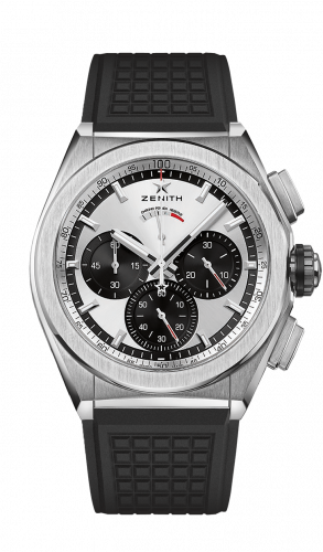 Zenith Defy El Primero 21 Titanium / Silver Panda / Rubber 95.9001.9004/01.R782