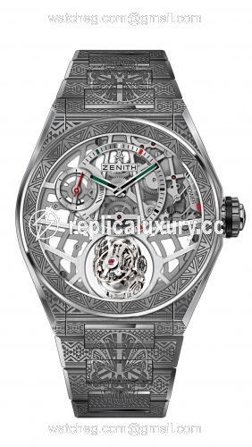 Zenith Defy Zero G Titanium / Skull Edition 95.9003.8812/80.M9002