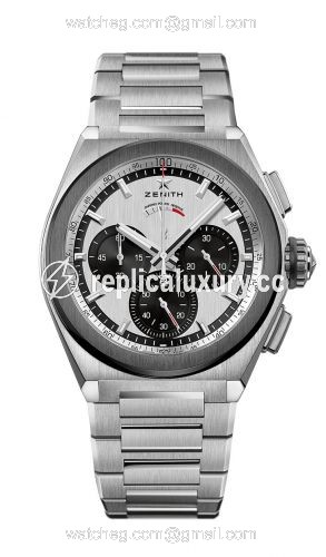 Zenith Defy El Primero 21 Titanium / Ceramic / Silver Panda / Bracelet 95.9005.9004/01.M9000