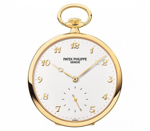 Patek Philippe Pocket Watch Lepine Yellow Gold / White 973J-001