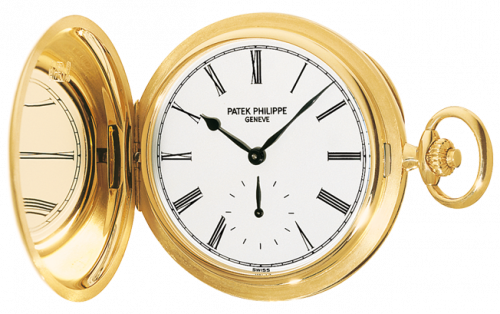 Patek Philippe Pocket Watch Savonette Yellow Gold / White 980J-010