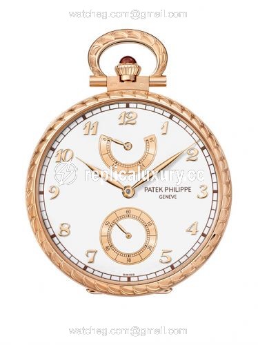 Patek Philippe Pocket Watch Lepine Power Reserve Rose Gold / Lateen Sails 982/179R