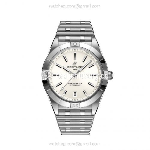 Breitling Chronomat Automatic 36 Stainless Steel / White / Rouleaux A10380101A3A1