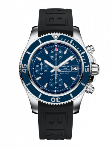 Breitling Superocean Chronograph 42 Stainless Steel / Blue / Rubber / Pin A13311D1/C971/150S/A18S.1