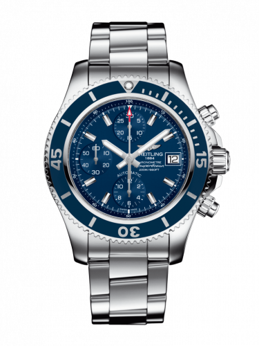 Breitling Superocean Chronograph 42 Stainless Steel / Blue / Bracelet A13311D11C1A1