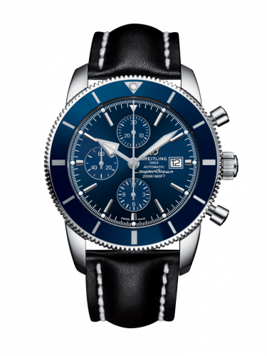 Breitling Superocean Heritage II 46 Chronograph Stainless Steel / Blue / Blue / Calf / Folding A1331216/C963/442X/A20D.1