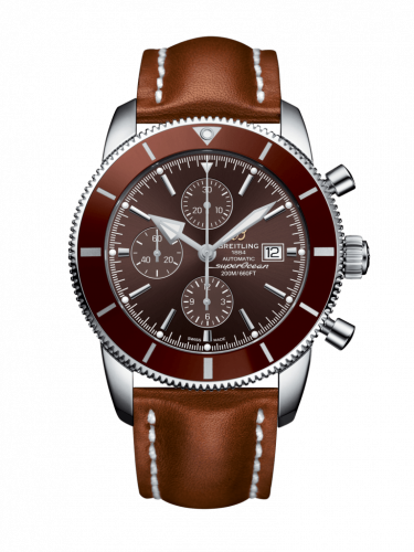 Breitling Superocean Heritage II 46 Chronograph Stainless Steel / Bronze / Bronze / Calf / Pin A1331233/Q616/439X/A20BA.1