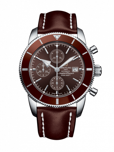 Breitling Superocean Heritage II 46 Chronograph Stainless Steel / Bronze / Bronze / Calf / Pin A1331233/Q616/443X/A20BA.1