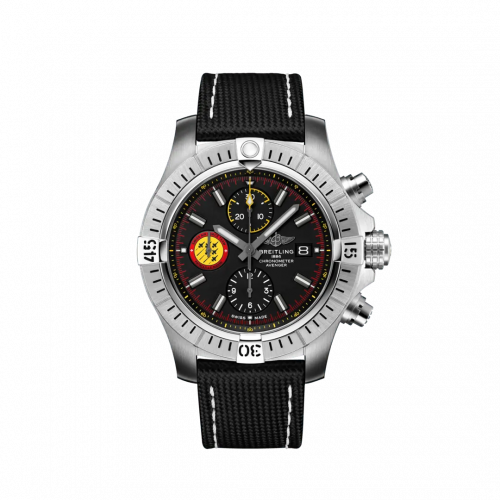Breitling Avenger Chronograph 45 Stainless Steel / Black / Military / Pin / Swiss Air Force Limited Edition A133171A1B1X1