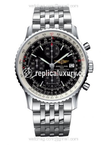 Breitling Navitimer Heritage Stainless Steel / Black / Bracelet A1332412.BF27.451A