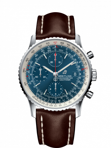 Breitling Navitimer 1 Chronograph 41 Stainless Steel / Blue / Calf / Pin A1332412/CA02/437X