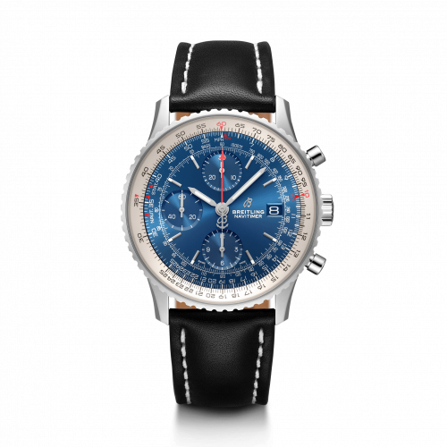 Breitling Navitimer 1 Chronograph 41 Stainless Steel / Blue / Calf / Folding A13324121C1X2