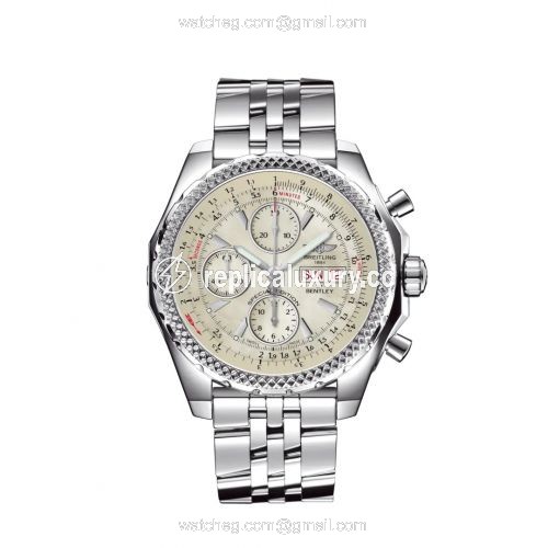 Breitling Breitling for Bentley GT Stainless Steel / White / Japan Special Edition A133628X/A786/980A