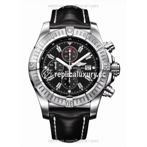 Breitling Super Avenger Black / Stick A1337011.B907