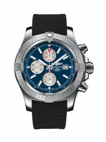 Breitling Super Avenger II Stainless Steel / Mariner Blue / Military / Pin A1337111/C871/104W/A20BA.1