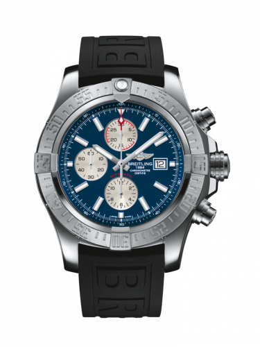 Breitling Super Avenger II Stainless Steel / Mariner Blue / Rubber / Pin A1337111/C871/154S/A20S.1