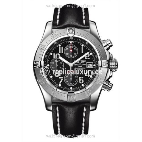 Breitling Avenger Black / Calf A1338012.B975.435X