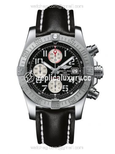 Breitling Avenger II Stainless Steel / Volcano Black / Calf A1338111.BC33.435X