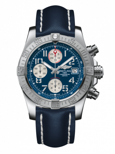 Breitling Avenger II Stainless Steel / Mariner Blue / Calf / Folding A1338111/C870/112X/A20D.1