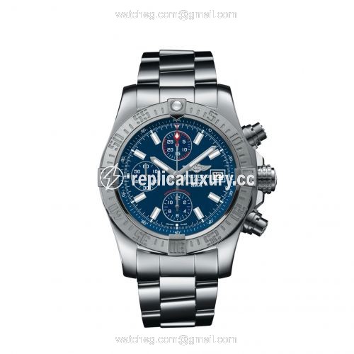 Breitling Avenger II Stainless Steel / Blue / Japan Special Edition A1338111/C996/170A