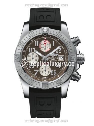 Breitling Avenger II Stainless Steel / Tungsten Gray / Rubber / Pin A1338111/F564/152S/A20S.1