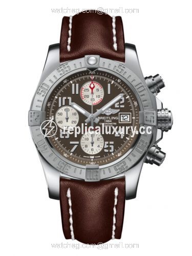 Breitling Avenger II Stainless Steel / Tungsten Gray / Calf / Pin A1338111/F564/437X/A20BA.1