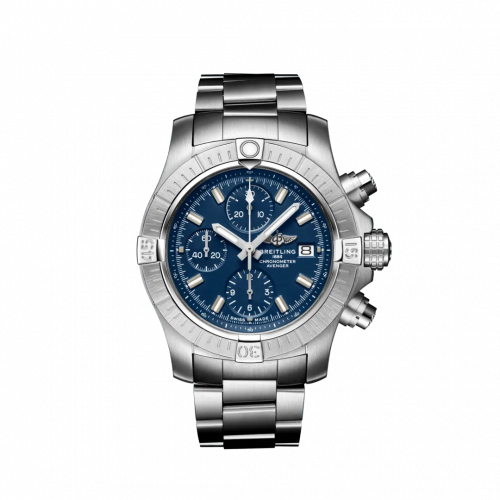 Breitling Avenger Chronograph 43 Stainless Steel / Blue / Bracelet A13385101C1A1