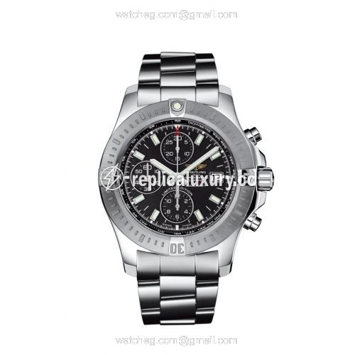 Breitling Colt Chronograph Automatic Stainless Steel / Black / Japan Special Edition A133884Y/BE68/173A