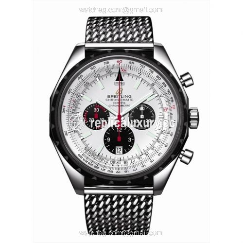 Breitling Chrono-Matic 49 Silver A1436002.G658