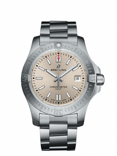 Breitling Chronomat Colt 41 Automatic Silver / Bracelet A1731310.G837.190A