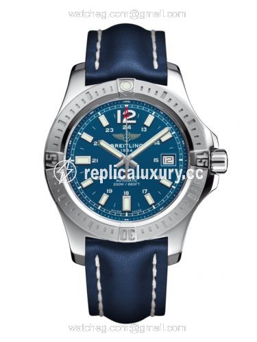 Breitling Colt 41 Automatic Mariner Blue / Calf A1731311.C934.113X