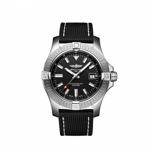 Breitling Avenger Automatic 43 Stainless Steel / Black / Military / Folding A17318101B1X2