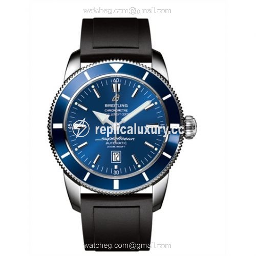 Breitling Superocean Heritage 46 Stainless Steel / Blue / Blue / Rubber A1732016.C734.135S