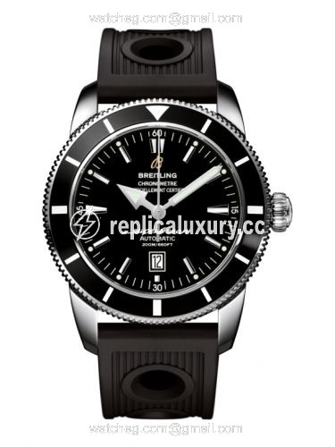 Breitling Superocean Heritage 46 Stainless Steel / Black / Black / Rubber A1732024.B868.201S
