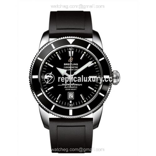 Breitling Superocean Heritage 46 Stainless Steel / Black / Black / Rubber A1732024.B868.135S