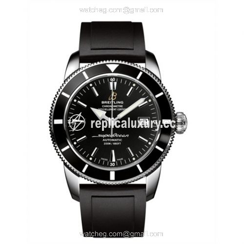 Breitling Superocean Heritage 42 Stainless Steel / Black / Volcano Black / Rubber A1732124.BA61.131S
