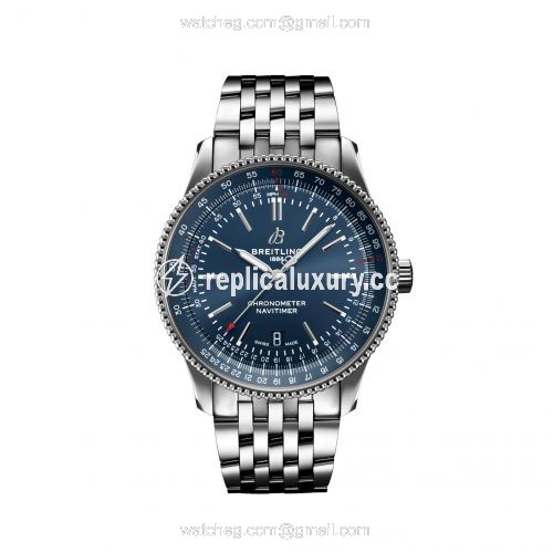 Breitling Navitimer Automatic 41 Automatic Stainless Steel / Blue / Bracelet A17326161C1A1