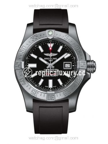 Breitling Avenger II Seawolf Stainless Steel / Volcano Black / Rubber A1733110/BC30/131S