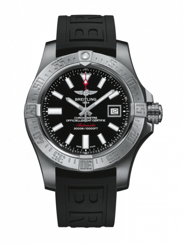 Breitling Avenger II Seawolf Stainless Steel / Volcano Black / Rubber / Folding A1733110/BC30/153S/A20DSA.2