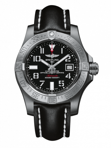 Breitling Avenger II Seawolf Stainless Steel / Volcano Black / Calf / Folding A1733110/BC31/436X/A20DSA.1