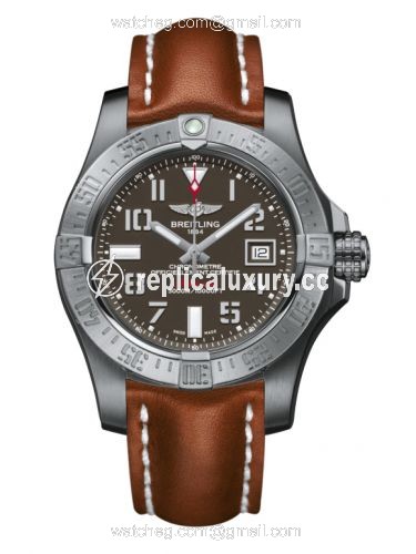 Breitling Avenger II Seawolf Stainless Steel / Tungsten Gray / Calf / Pin A1733110/F563/433X/A20BASA.1