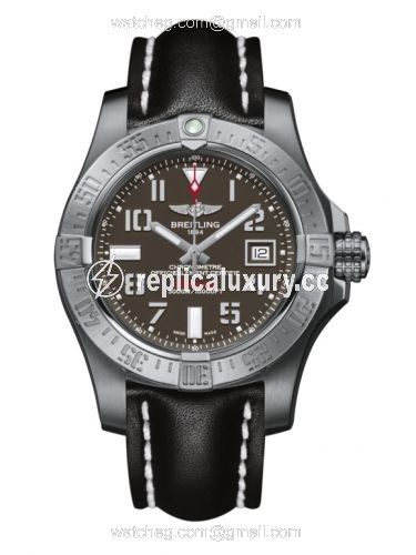 Breitling Avenger II Seawolf Stainless Steel / Tungsten Gray / Calf / Pin A1733110/F563/435X/A20BASA.1