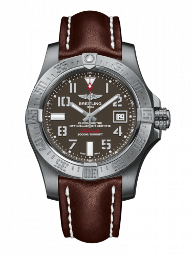 Breitling Avenger II Seawolf Stainless Steel / Tungsten Gray / Calf / Pin A1733110/F563/437X/A20BASA.1