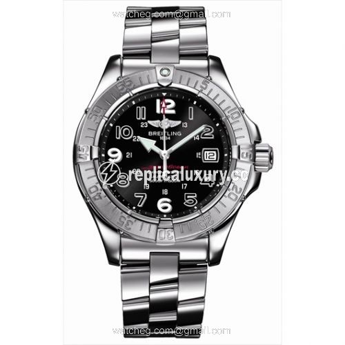 Breitling Superocean Arrow Hand / Black / Bracelet A1736006.B909