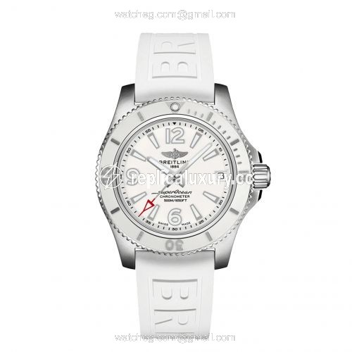 Breitling Superocean 42 Stainless Steel / White / Japan A17366D21A1S1